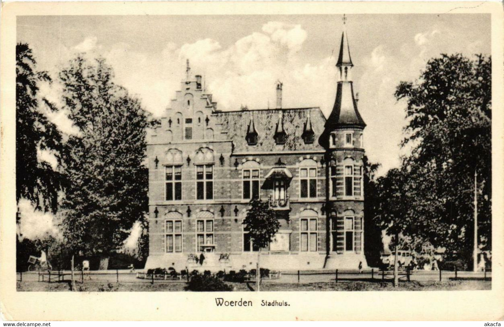 CPA AK WOERDEN - Stadhuis NETHERLANDS (714381) - Woerden