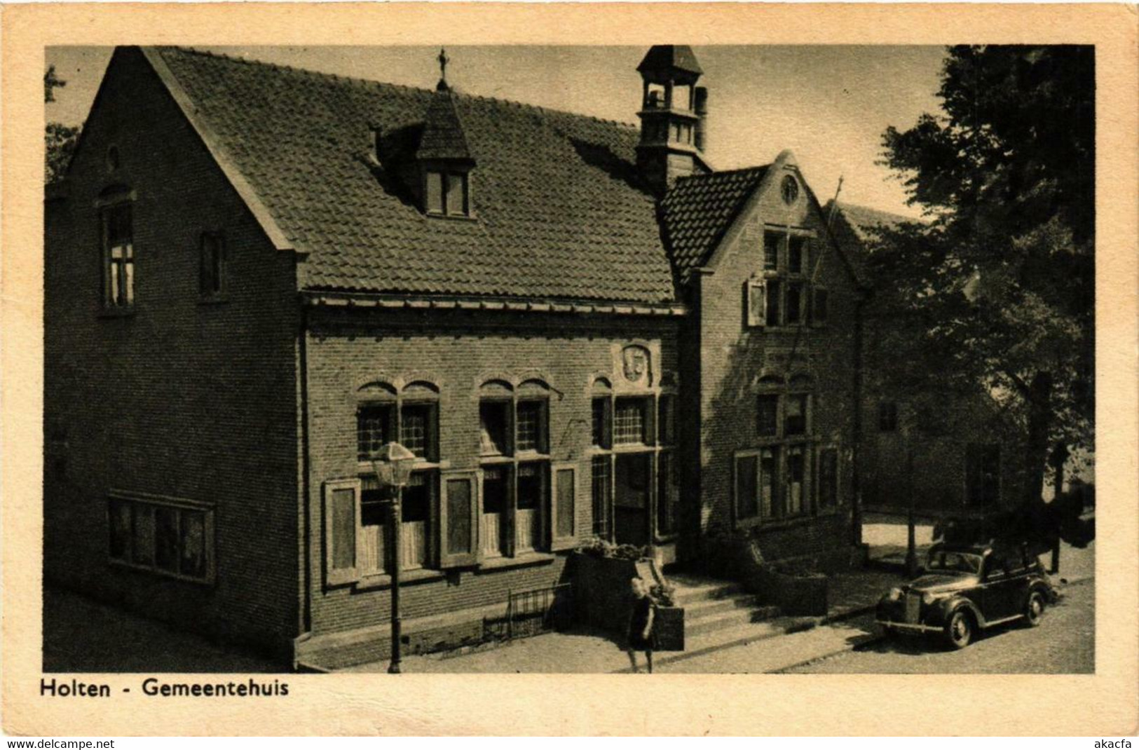 CPA AK Holten Gemeentehuis NETHERLANDS (728724) - Holten