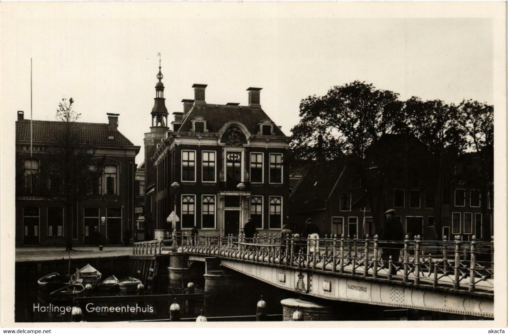 CPA AK Harlingen Gemeentehuis NETHERLANDS (729025) - Harlingen