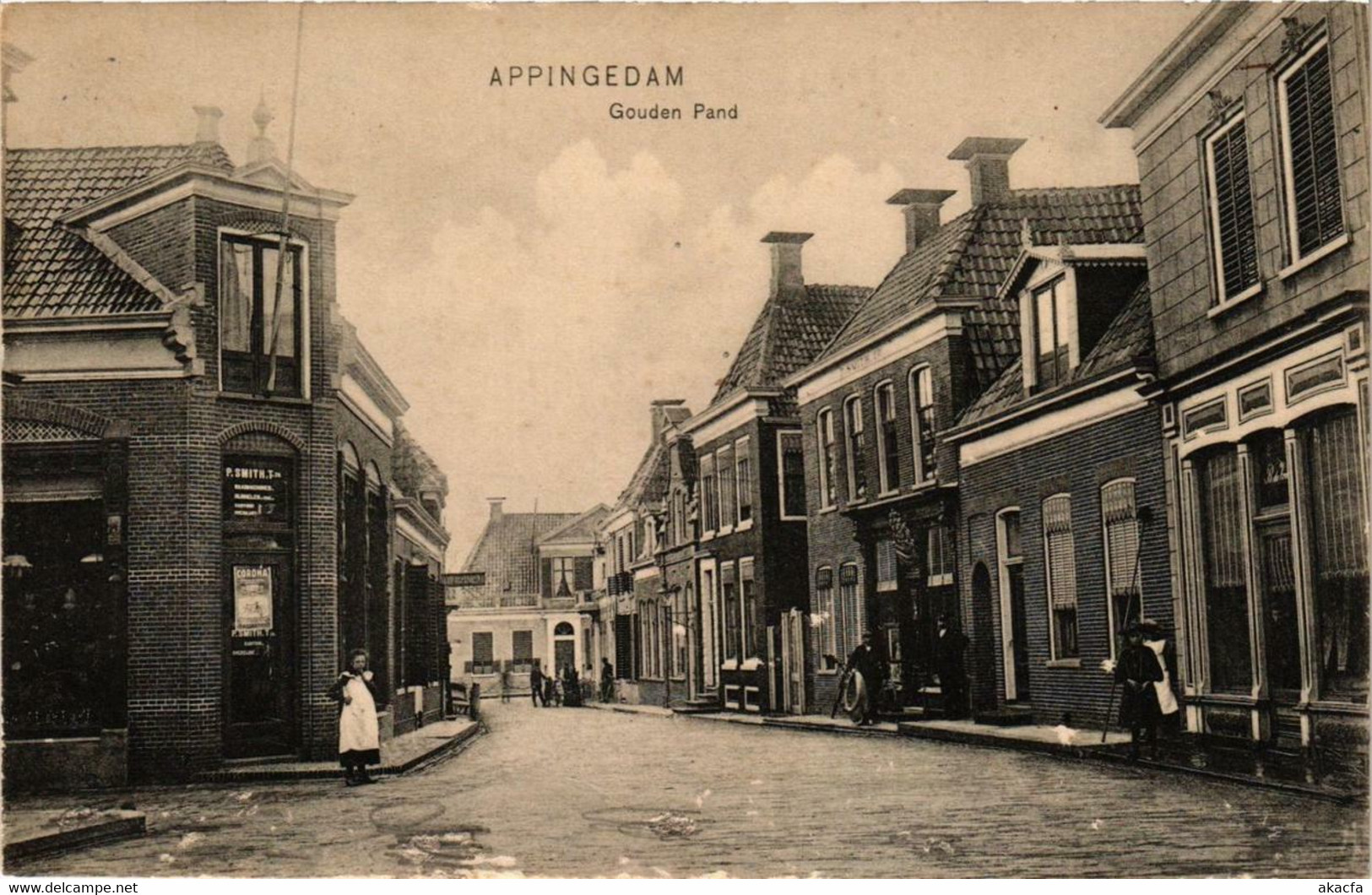 CPA AK APPINGEDAM Gouden Pand NETHERLANDS (706060) - Appingedam