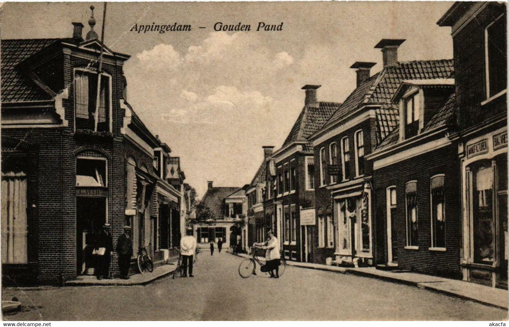 CPA AK APPINGEDAM Gouden Pand NETHERLANDS (706103) - Appingedam