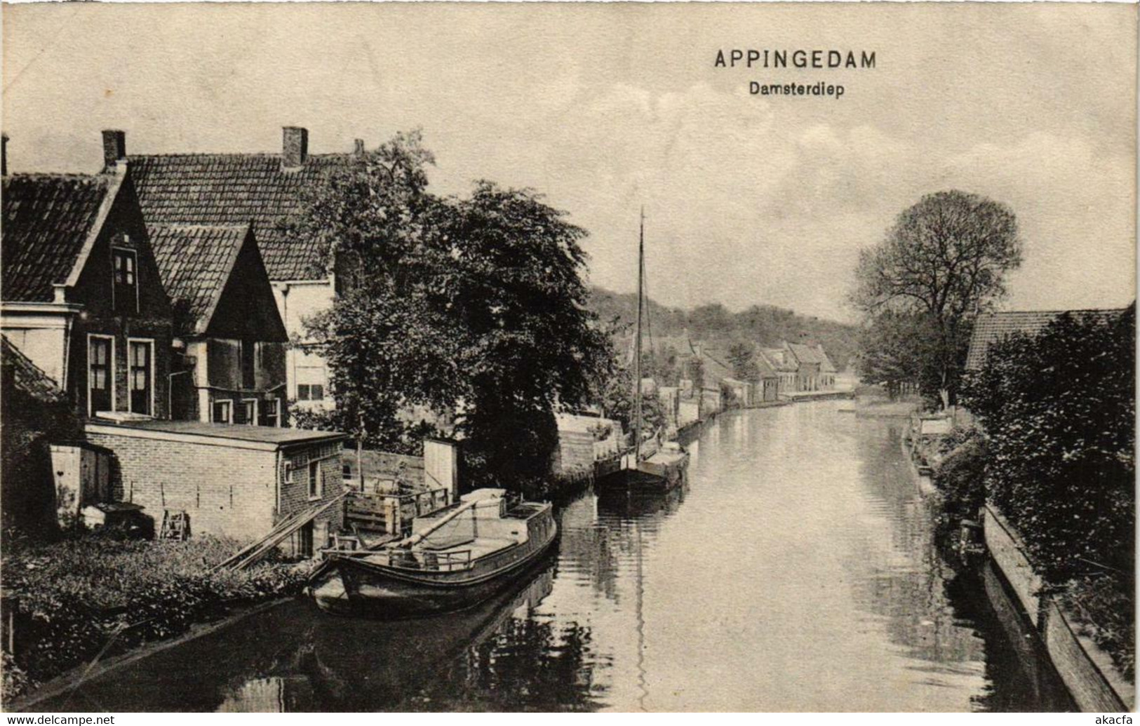 CPA AK APPINGEDAM Damsterdiep NETHERLANDS (706131) - Appingedam