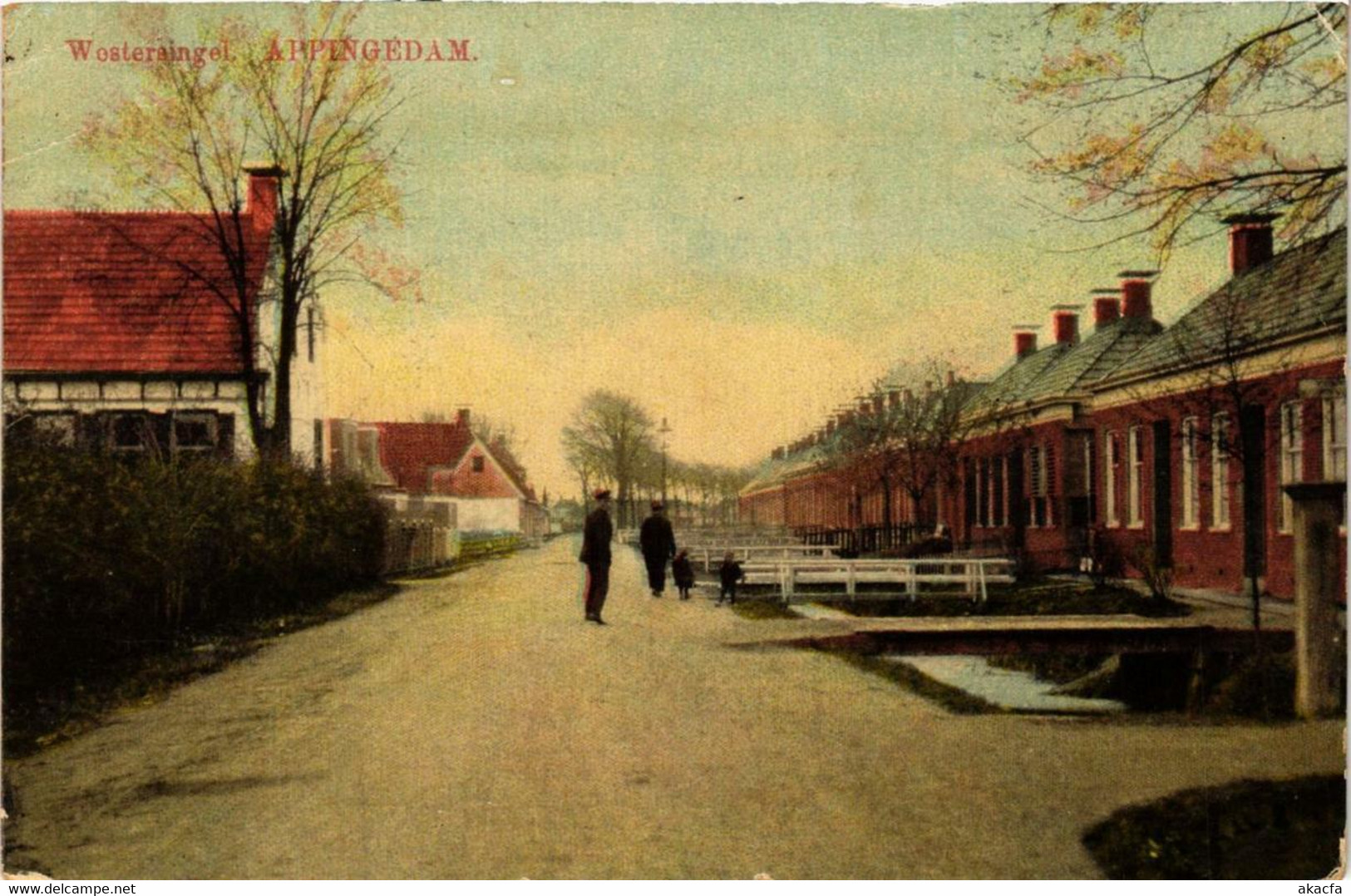 CPA AK APPINGEDAM Westersingel NETHERLANDS (706154) - Appingedam