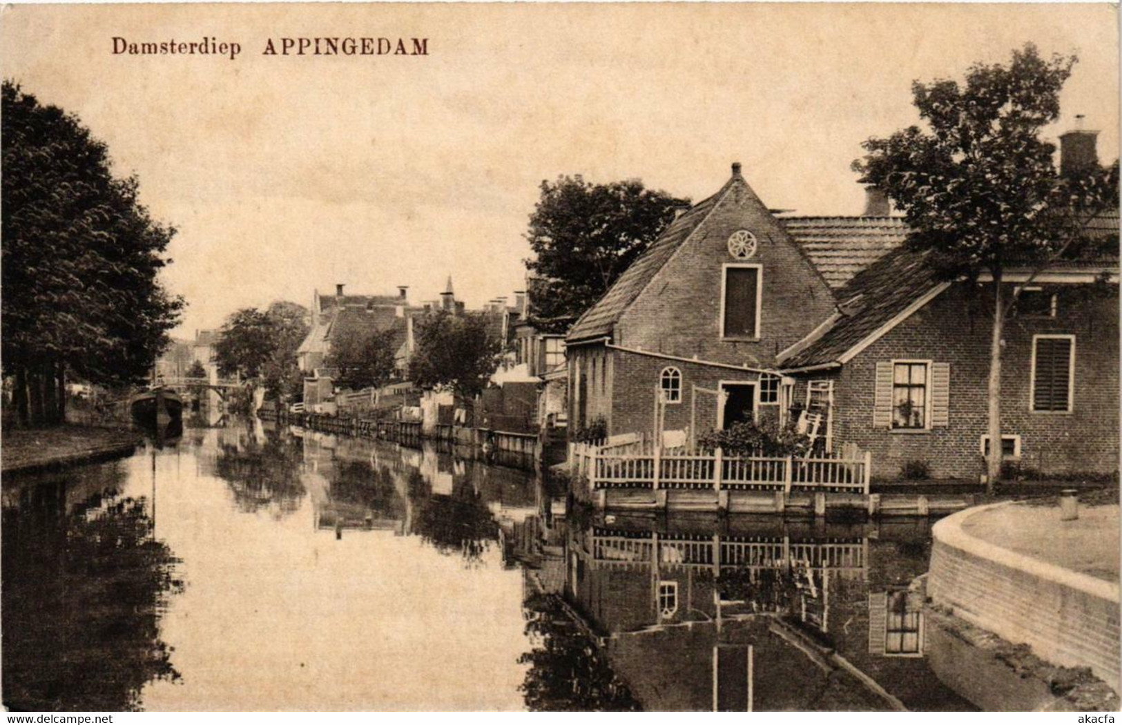 CPA AK APPINGEDAM Damsterdiep NETHERLANDS (706157) - Appingedam