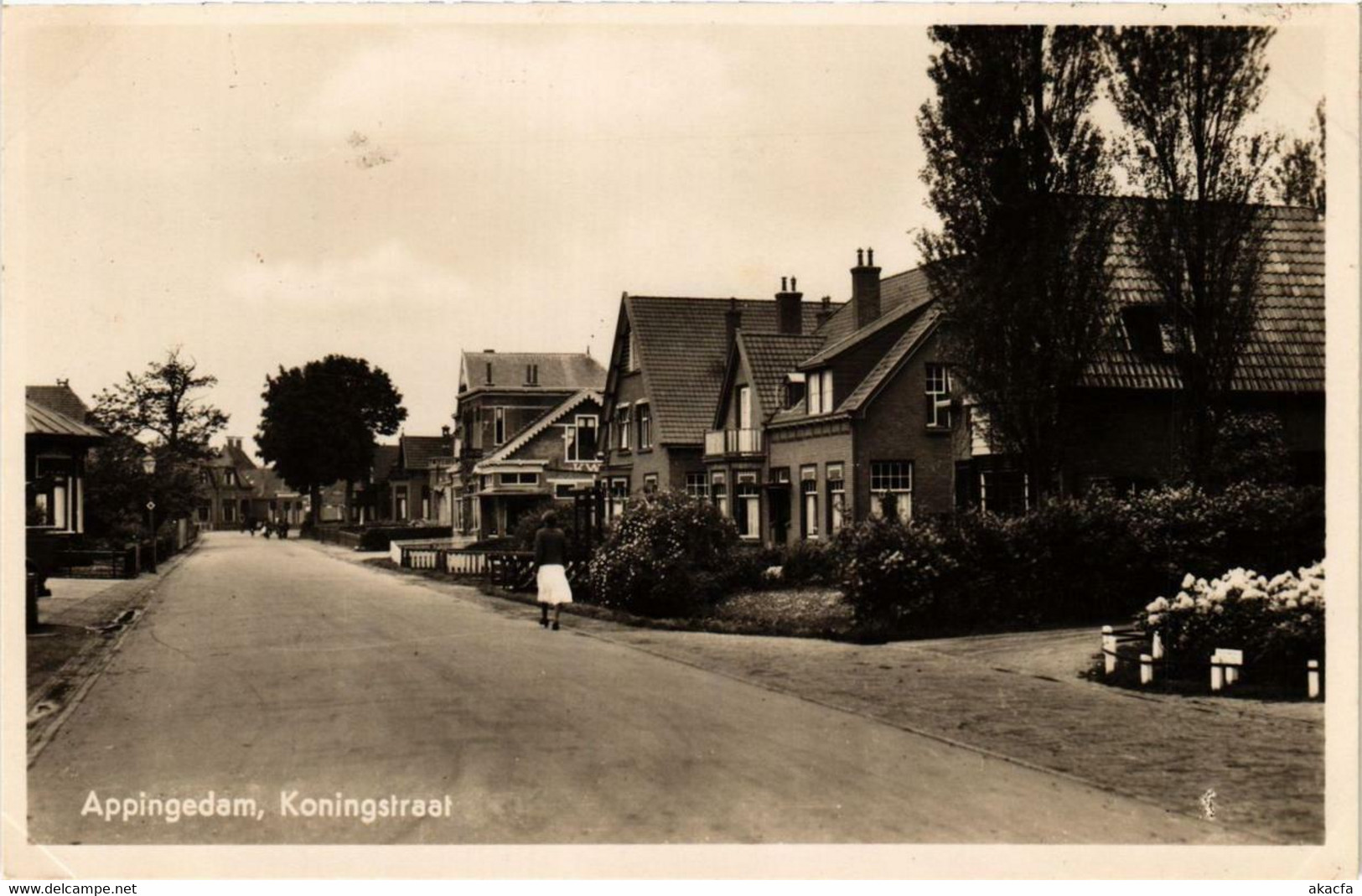 CPA AK APPINGEDAM Koningstraat NETHERLANDS (706171) - Appingedam