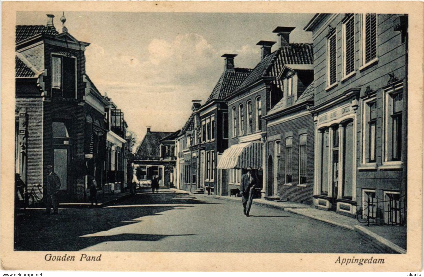 CPA AK APPINGEDAM Gouden Pand NETHERLANDS (706179) - Appingedam