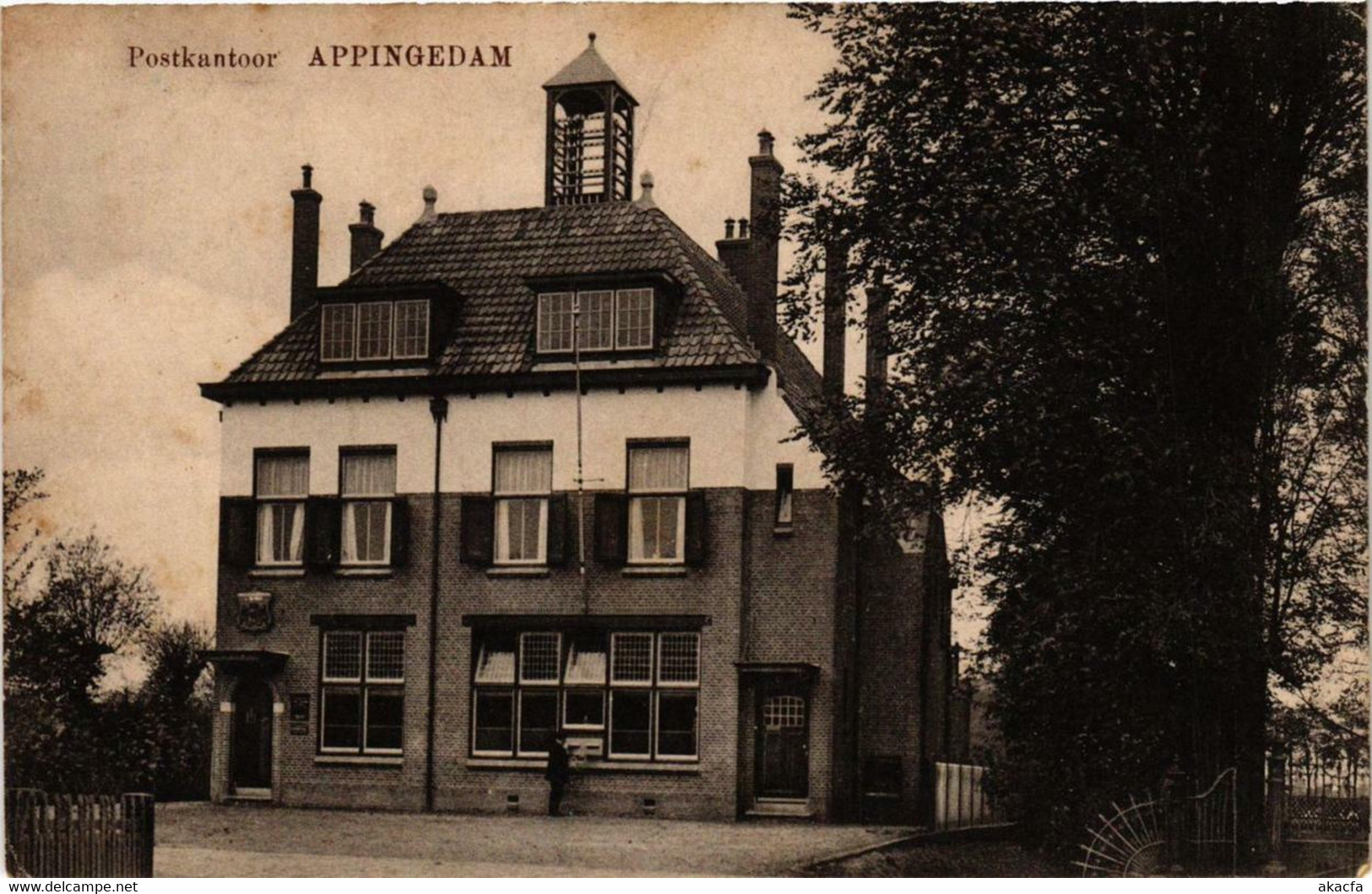 CPA AK APPINGEDAM Postkantoor NETHERLANDS (706185) - Appingedam