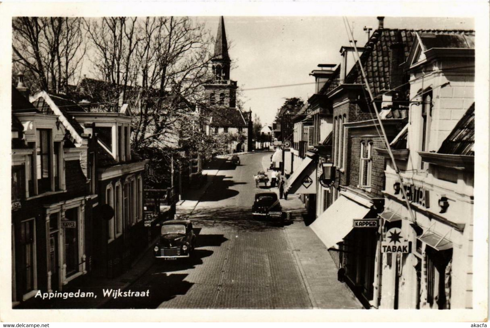 CPA AK APPINGEDAM Wijkstraat NETHERLANDS (706189) - Appingedam