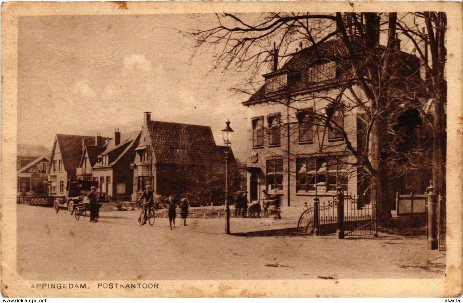 CPA AK APPINGEDAM Postkantoor NETHERLANDS (706194) - Appingedam