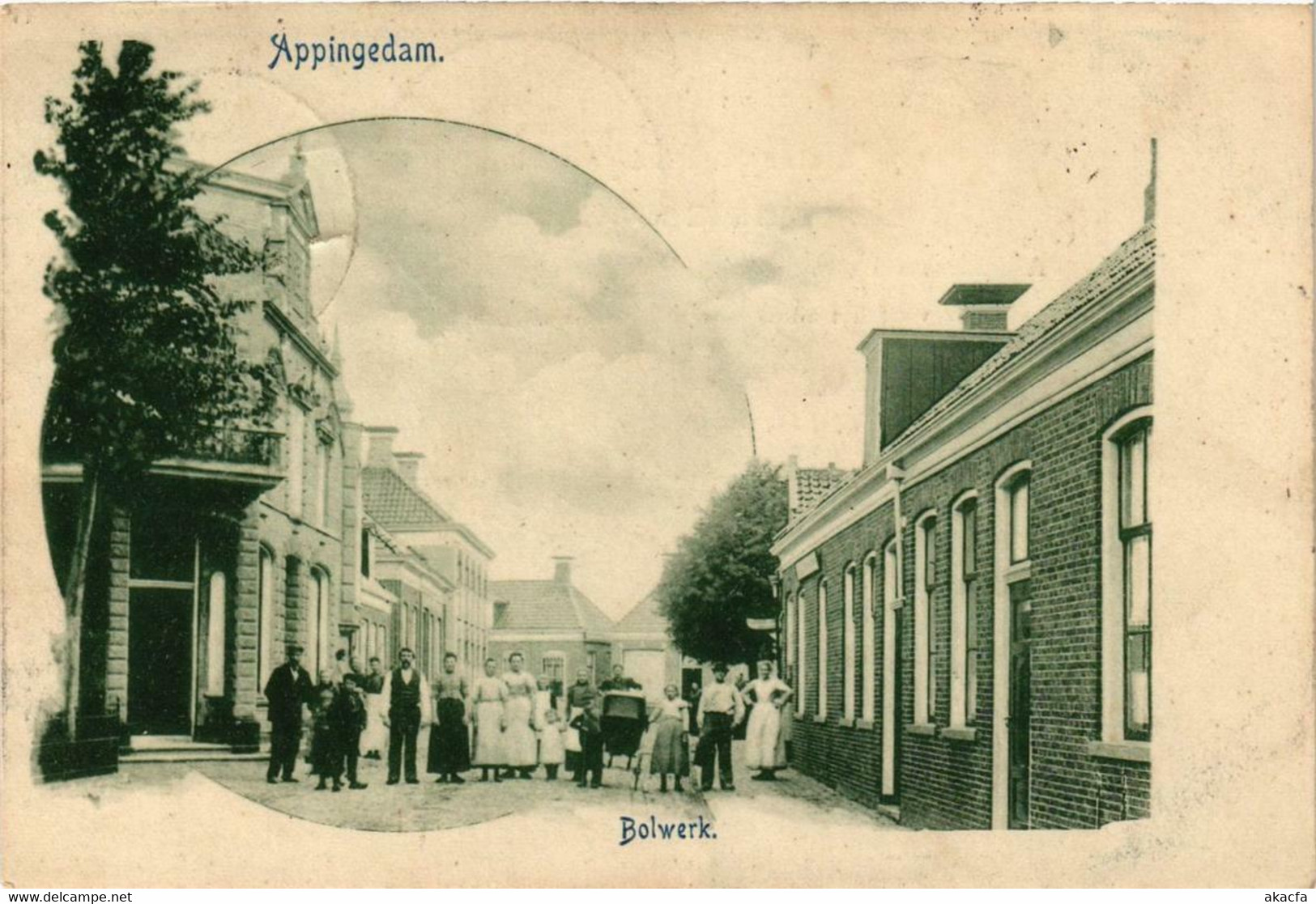 CPA AK APPINGEDAM Bolwerk NETHERLANDS (706204) - Appingedam