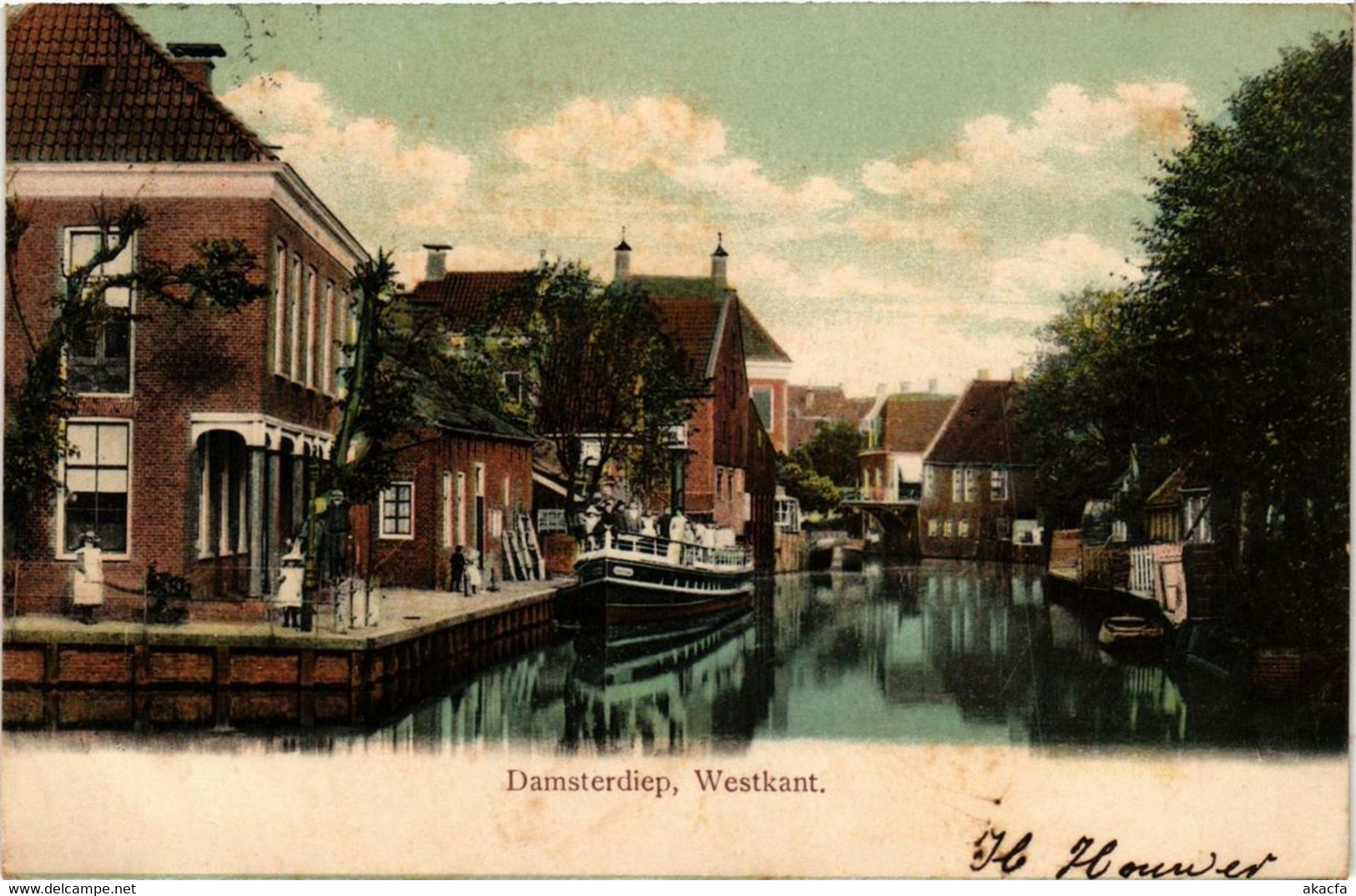 CPA AK APPINGEDAM Damsterdiep NETHERLANDS (706306) - Appingedam