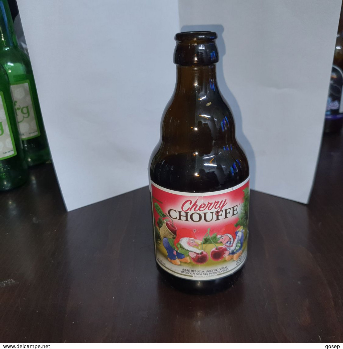Belgiem-beer-Strong Beer With The Addition Of Cherry Juice-cherry Shop-(8%)-(330ml)-used - Birra