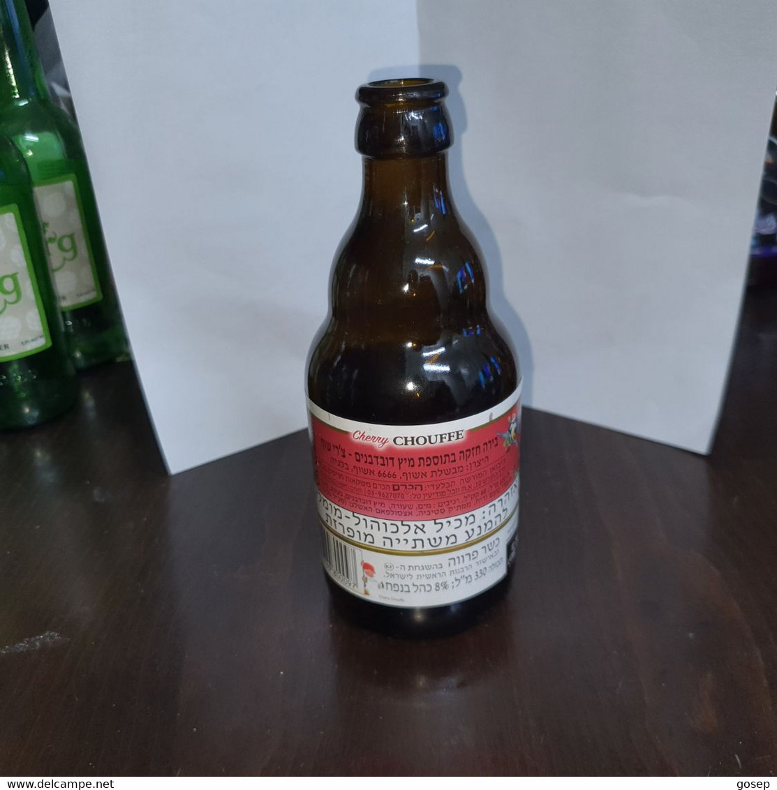 Belgiem-beer-Strong Beer With The Addition Of Cherry Juice-cherry Shop-(8%)-(330ml)-used - Bier