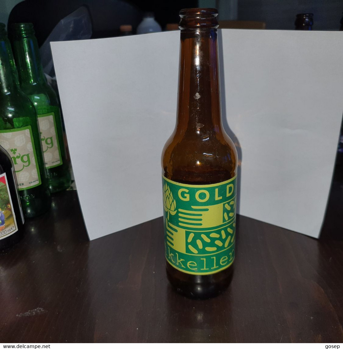 Israel-(Strong Beer-green Gold Alexander Is An Excellent Israeli Beer)-good Bottle - Beer