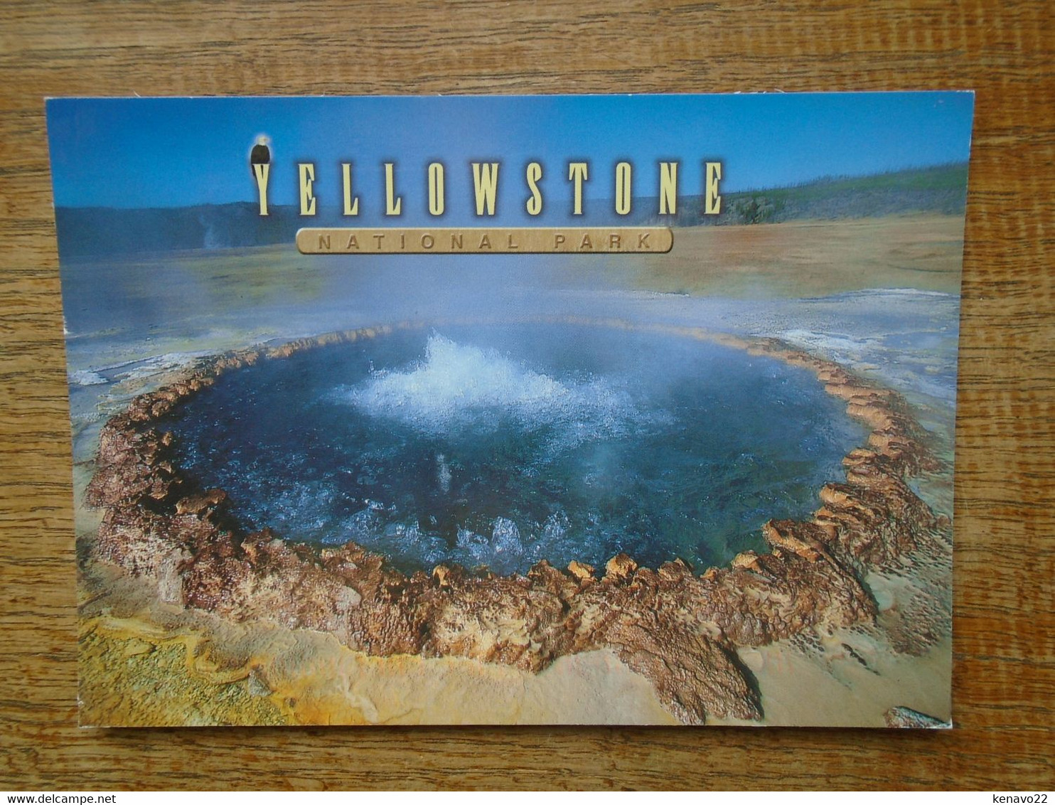 états-unis , Yellowstone , Flat Cone Spring "" Beau Timbre "" - Yellowstone