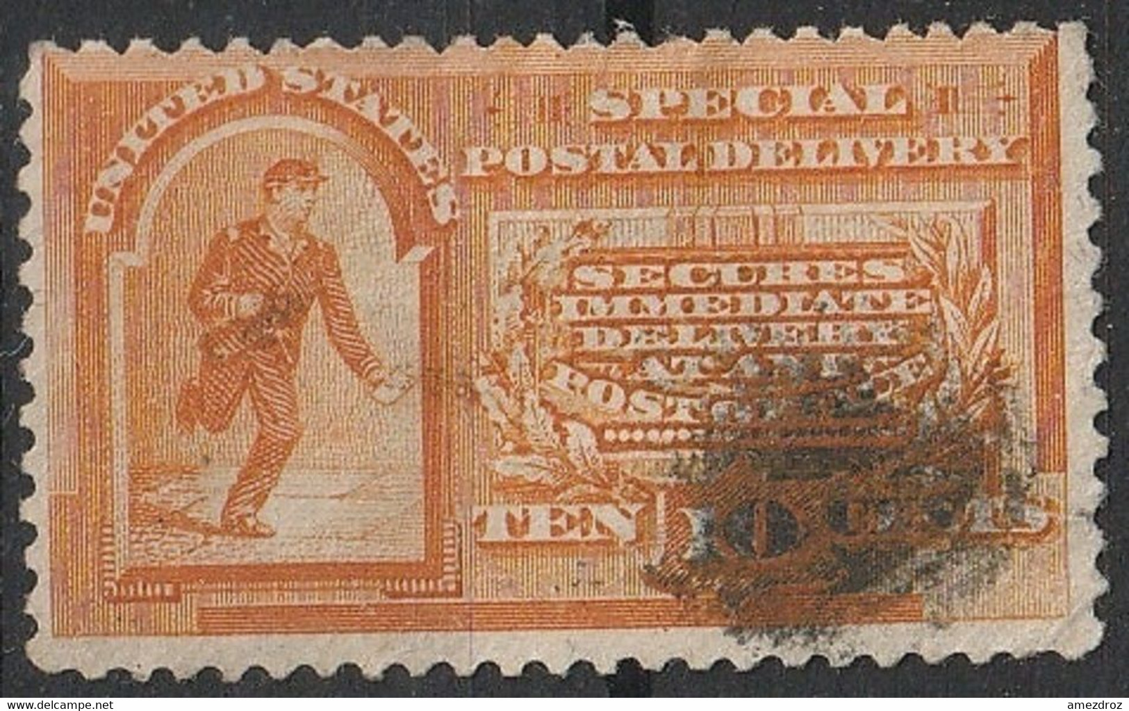 Etats-Unis 1888-1894 Express N° 3 Messager Exprès  (H10) - Special Delivery, Registration & Certified