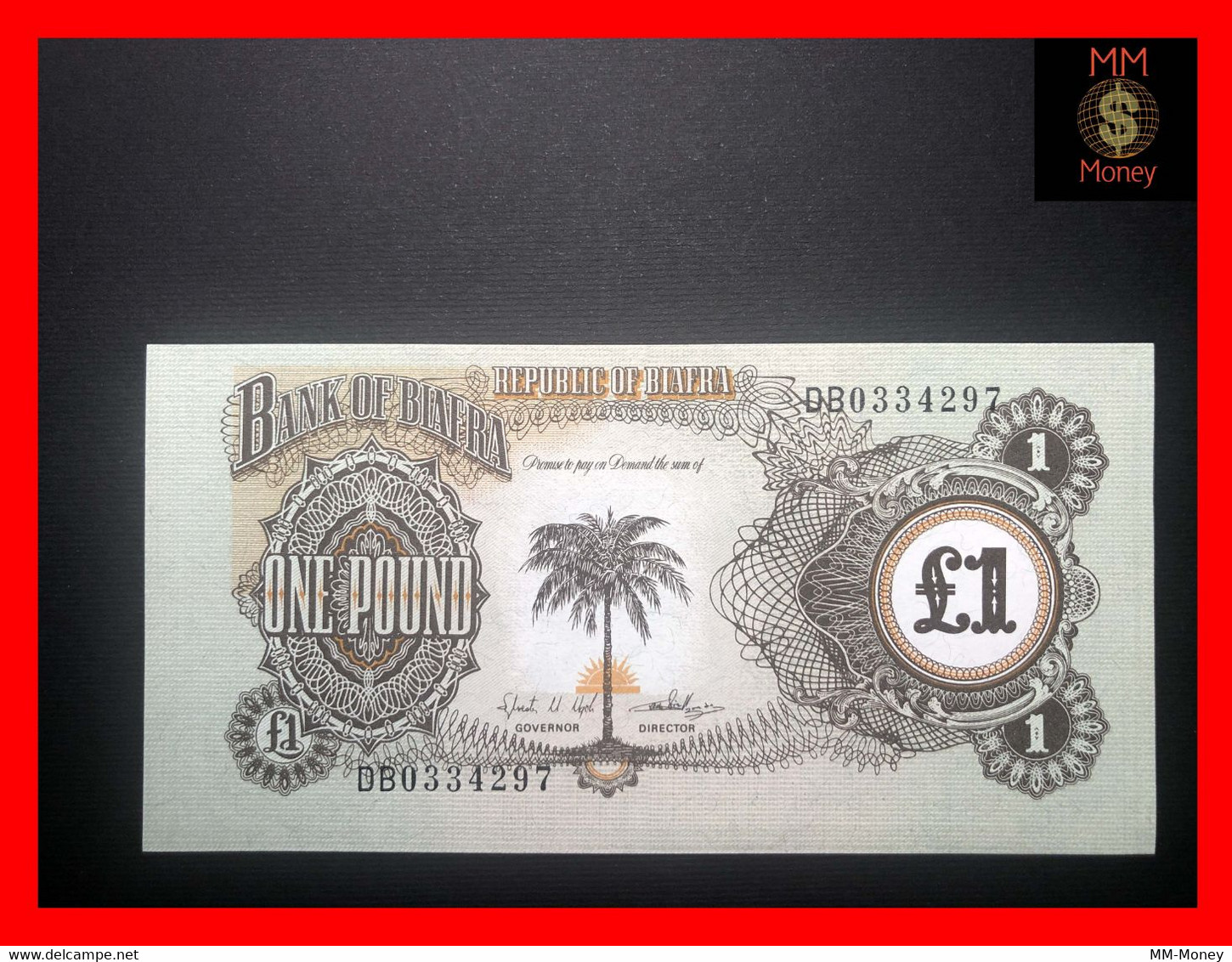 BIAFRA  1 £   1969    P. 5   UNC - Other - Africa