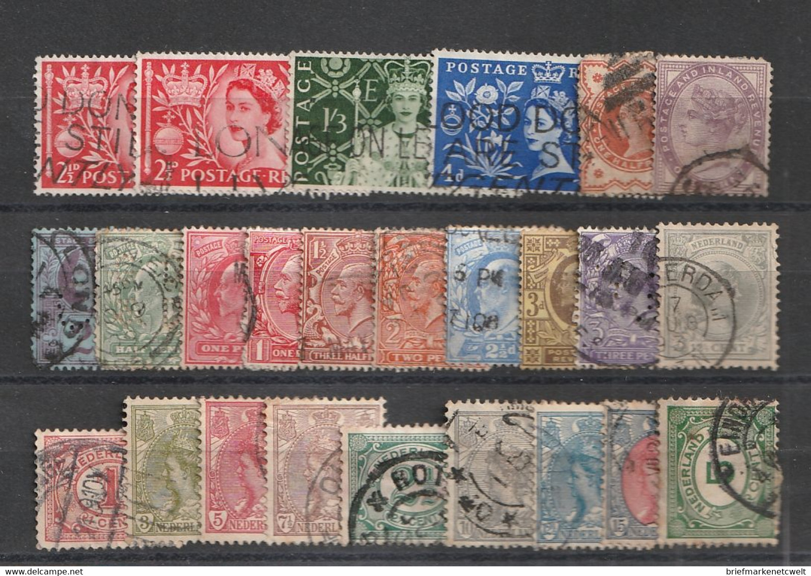 Europa - Posten Mit Werten Diverser Laender (2163-20) - Lots & Kiloware (mixtures) - Max. 999 Stamps