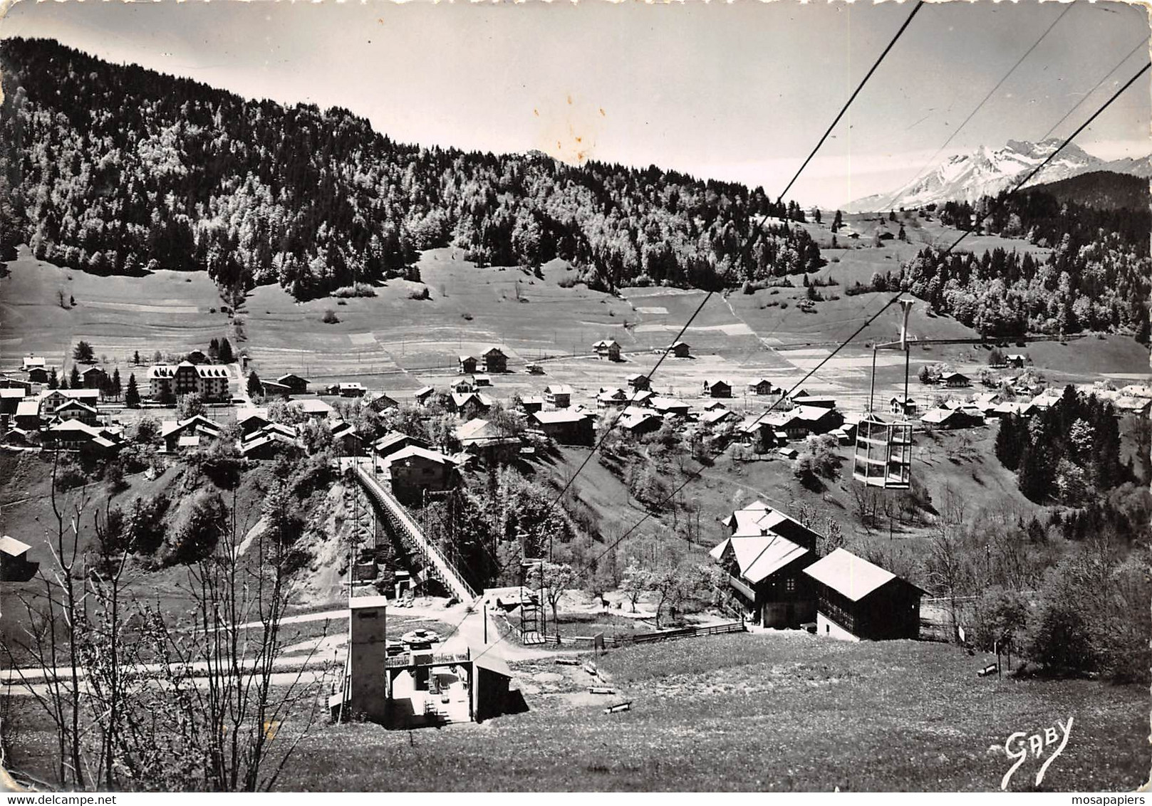 Morzine - Le Télésiège De Super-Morzine Et La Passerelle - Morzine