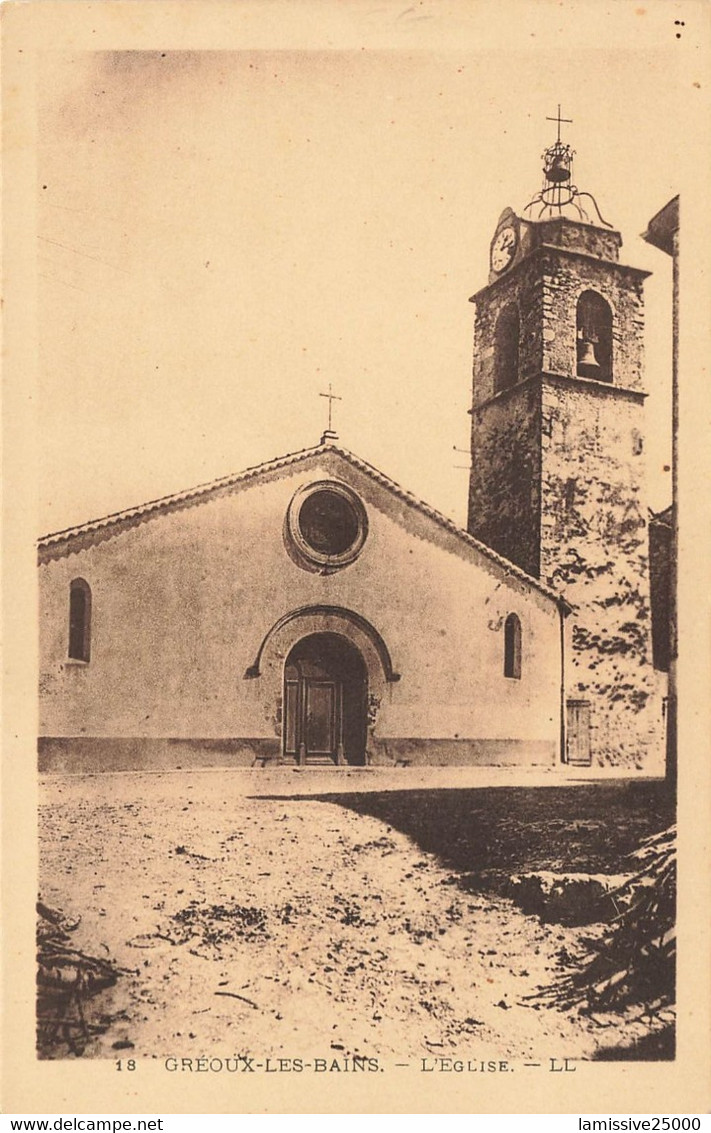 04 Gréoux Les Bains L'église - Gréoux-les-Bains