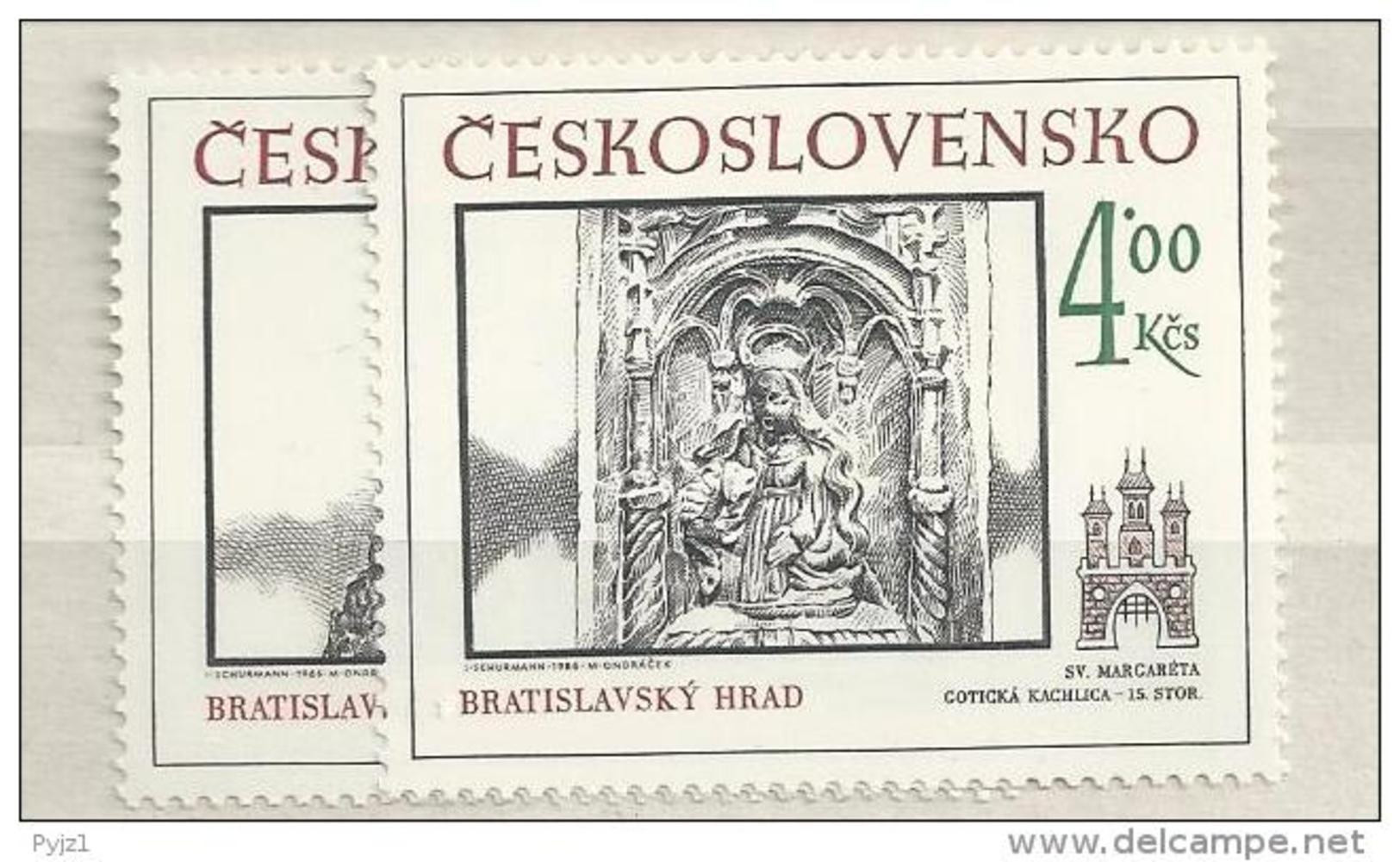 1986 MNH  Tschechoslowalei, Postfris** - Neufs