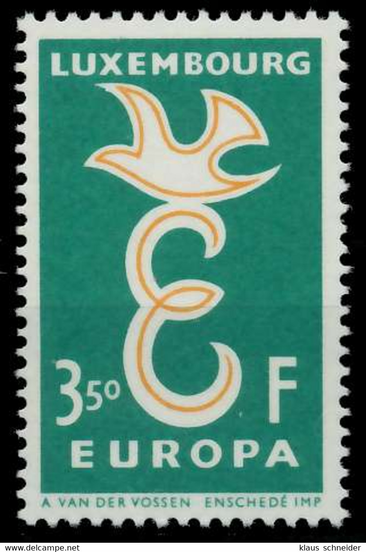 LUXEMBURG 1958 Nr 591 Postfrisch X982776 - Unused Stamps