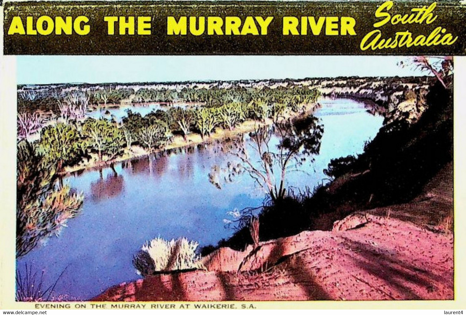 (Booklet 123) Australia - SA - Along The Murray River (older Views) - Andere & Zonder Classificatie