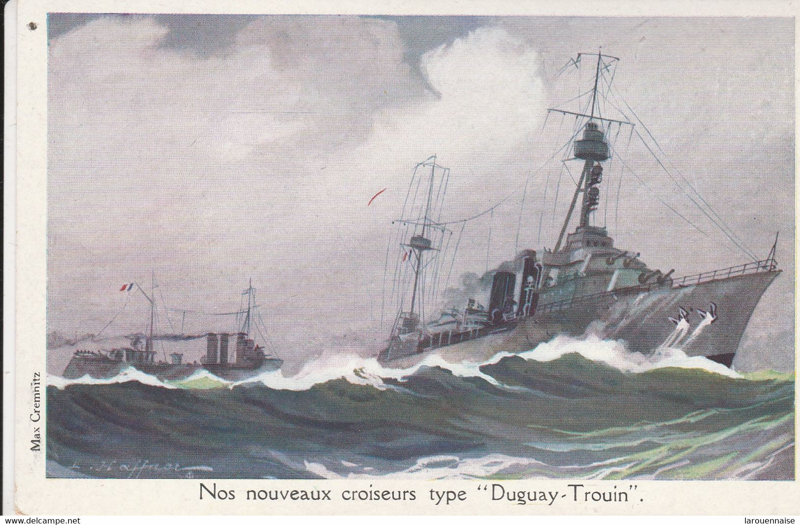 Nos Nouveaux Croiseurs Type "Duguay Trouin" (illustrateur Haffner) - Haffner