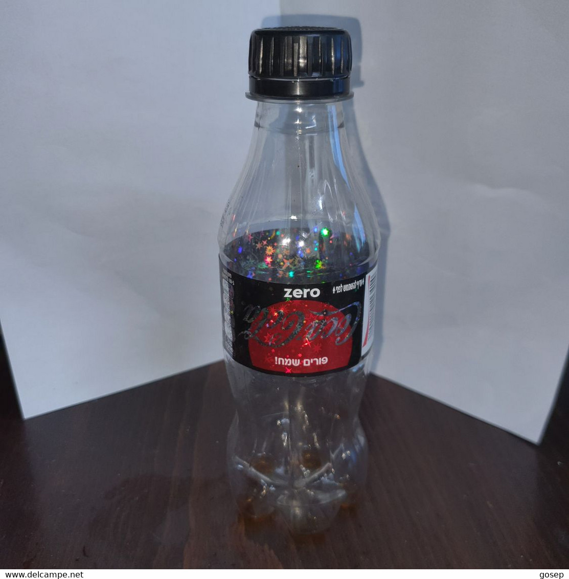 Israel-Cola Cola-special-came Out In Honor, Happy Purim-ZERO-(250ml)-used Bottle Plastic+cap - Flessen