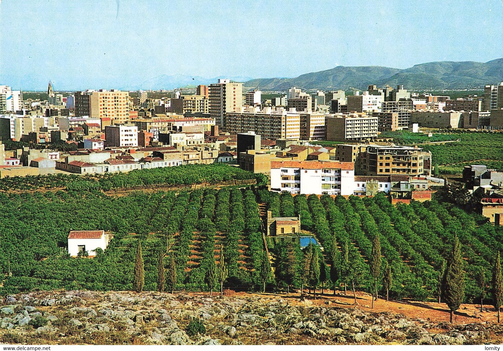 Espagne Gandia Gandie Vista General Vue Générale Immeuble Immeubles Habitation Logement - Valencia