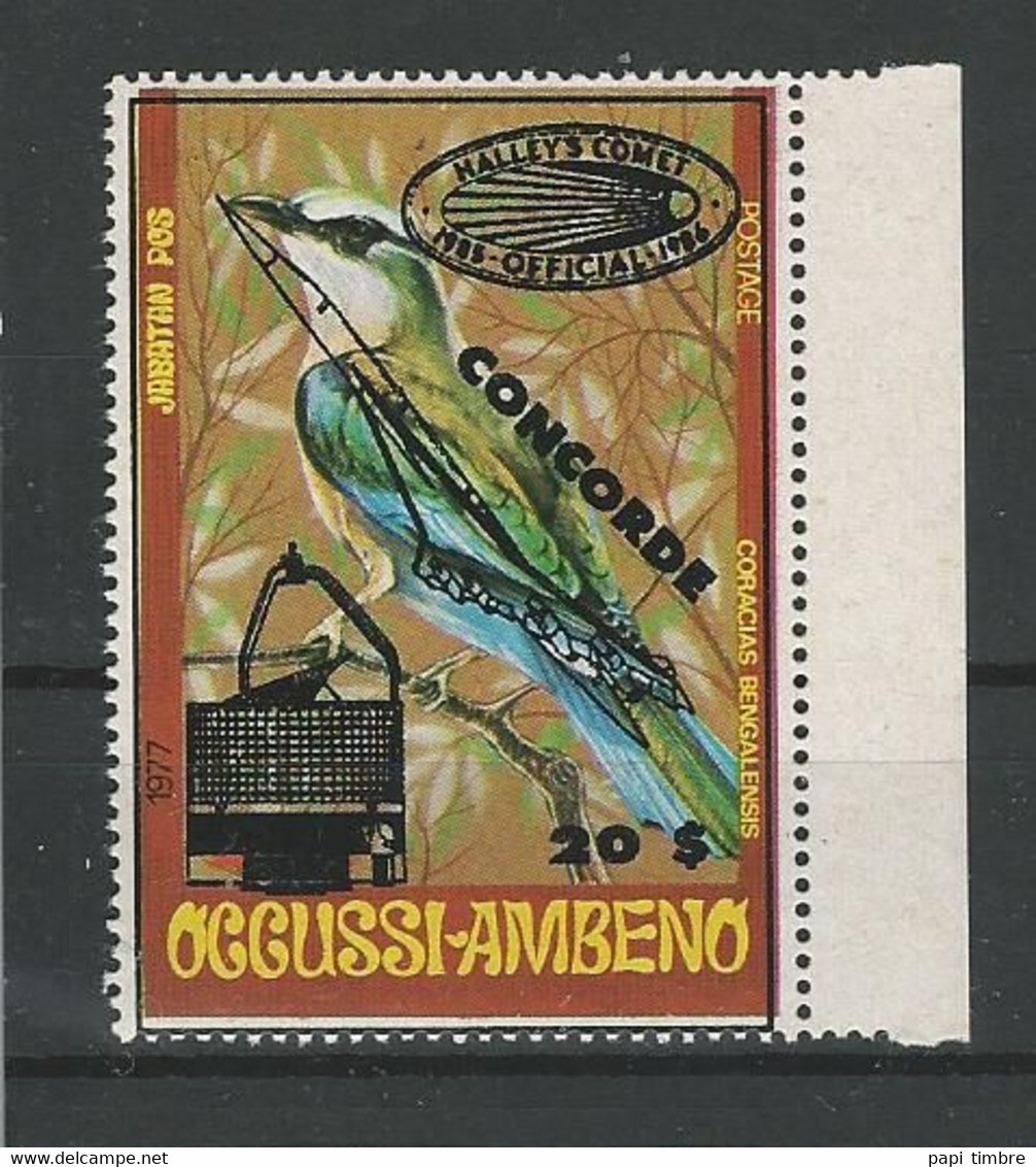 Occussi-Ambeno (Timor) - 1991 - Concorde - Giotto - Comète ** - Osttimor