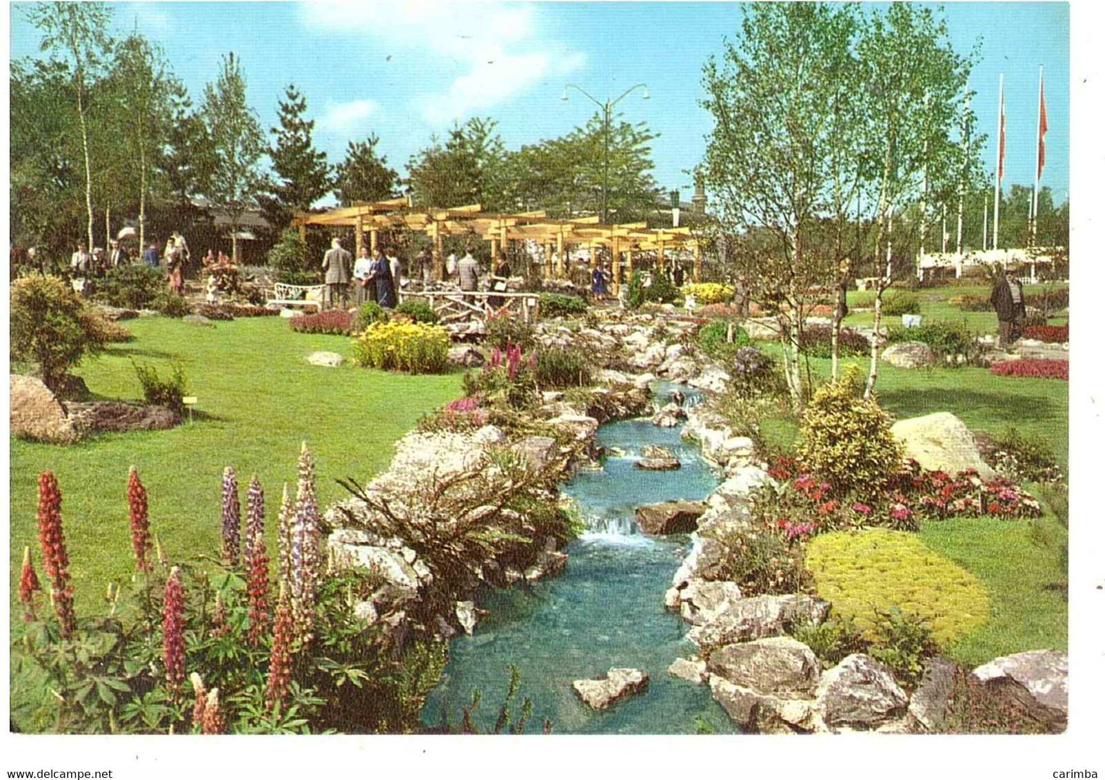 ESPOSIZIONE INTERNAZIONALE FIORI DEL MONDO TORINO 1961 PARCO DEL VALENTINO - Parcs & Jardins