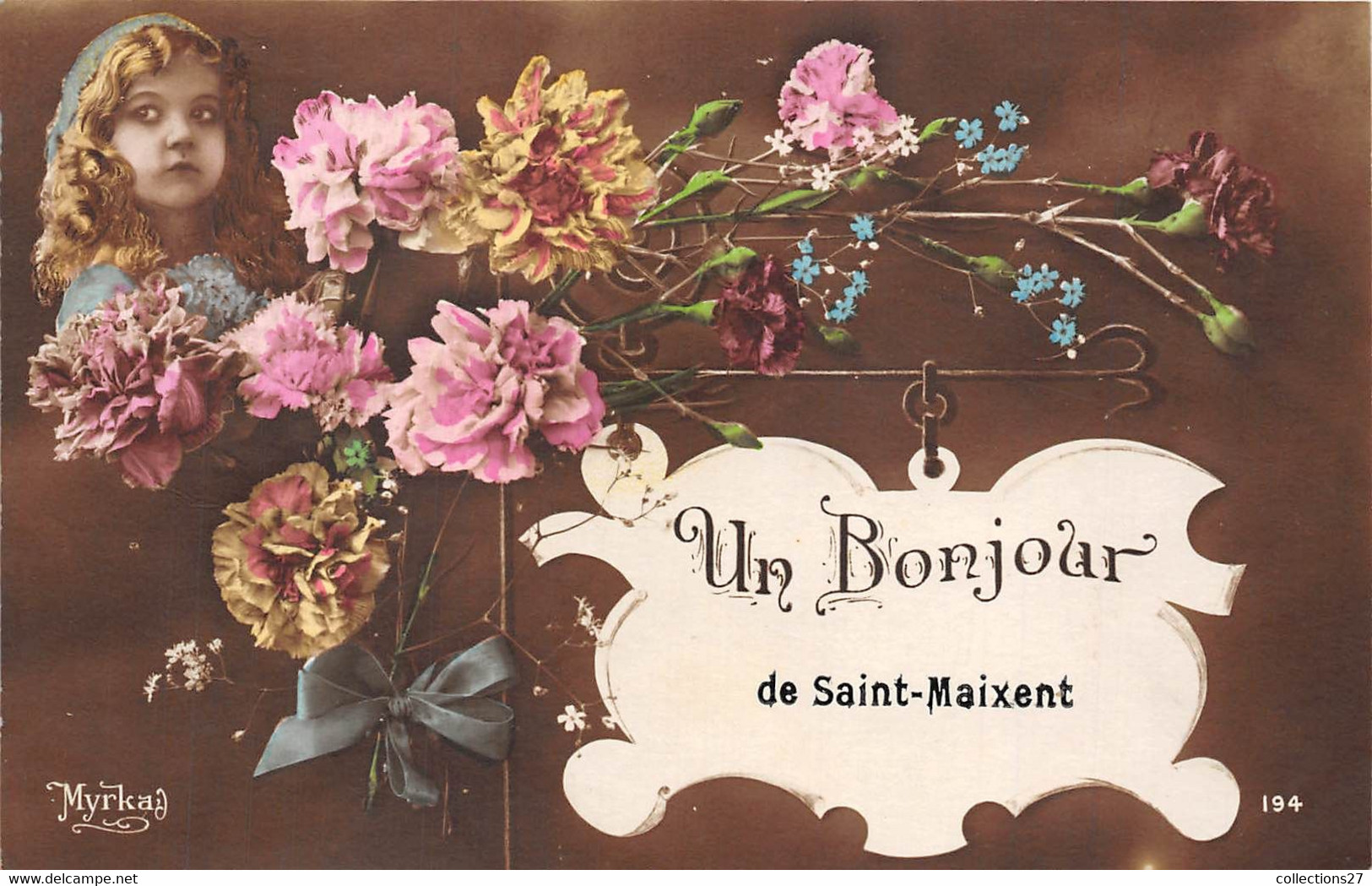 79-SAINT-MAIXENT-UN BONJOUR DE SAINT-MAIXENT - Saint Maixent L'Ecole