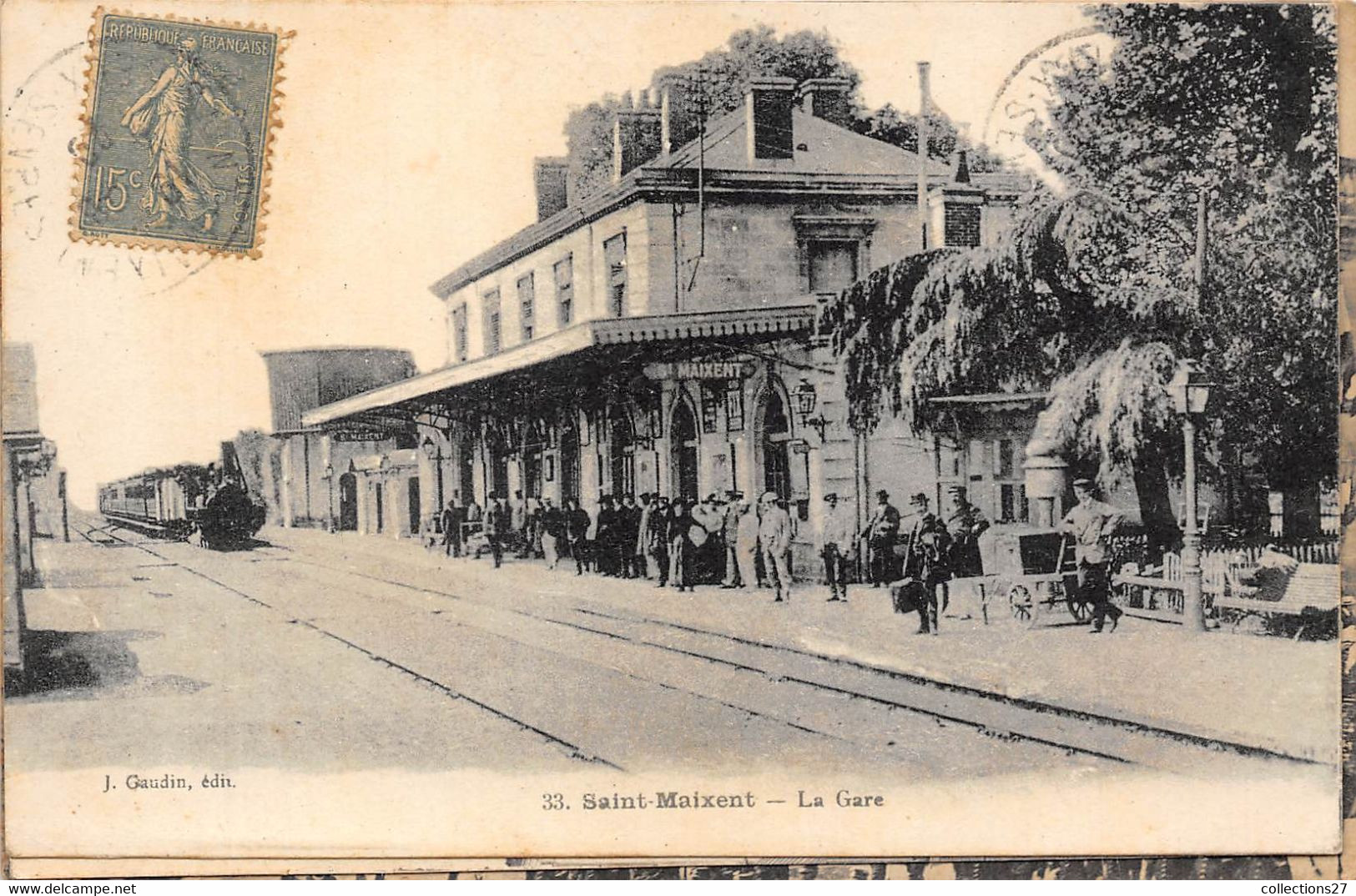 79-SAINT-MAIXENT-LA GARE - Saint Maixent L'Ecole