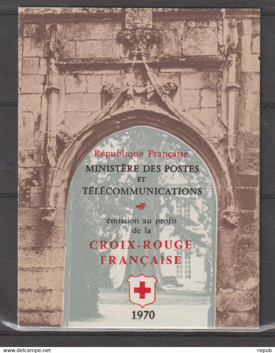 France Carnet Croix Rouge 1970 ** MNH - Red Cross