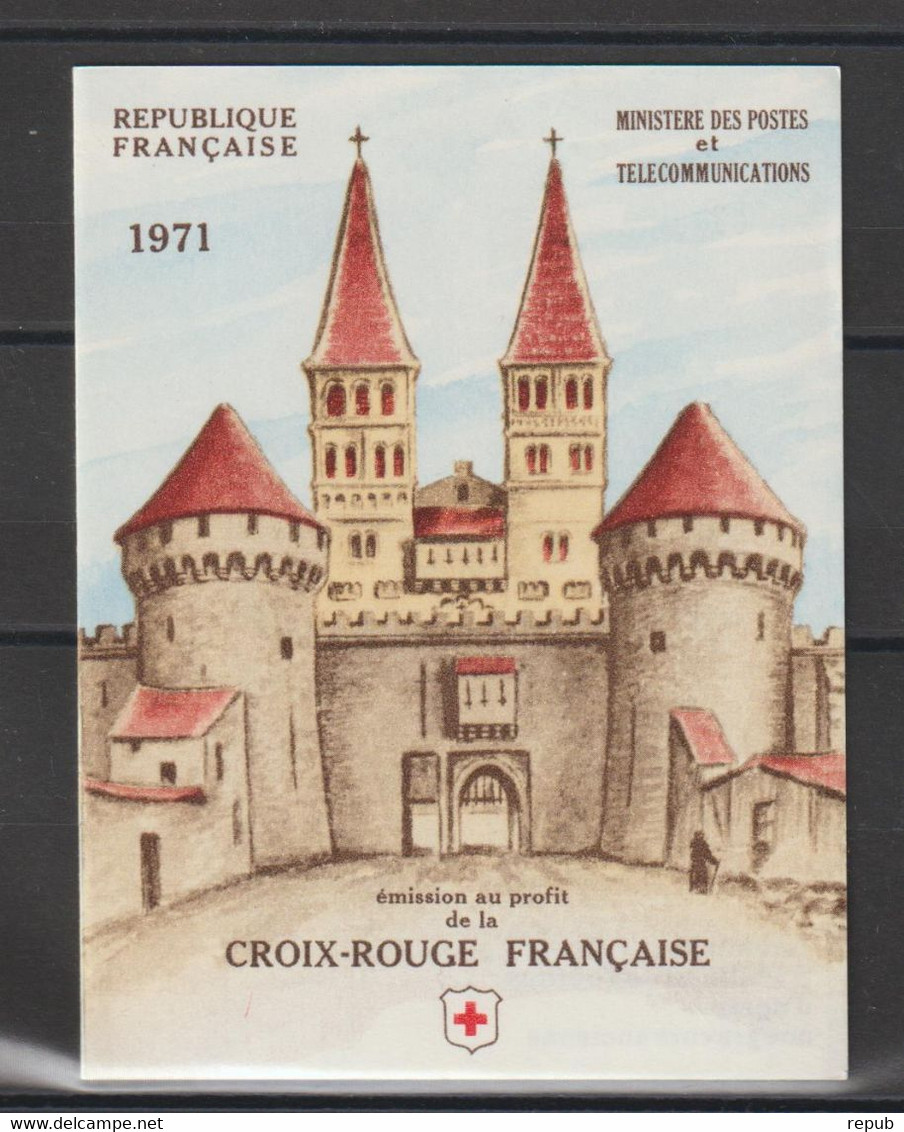 France Carnet Croix Rouge 1971 ** MNH - Rode Kruis