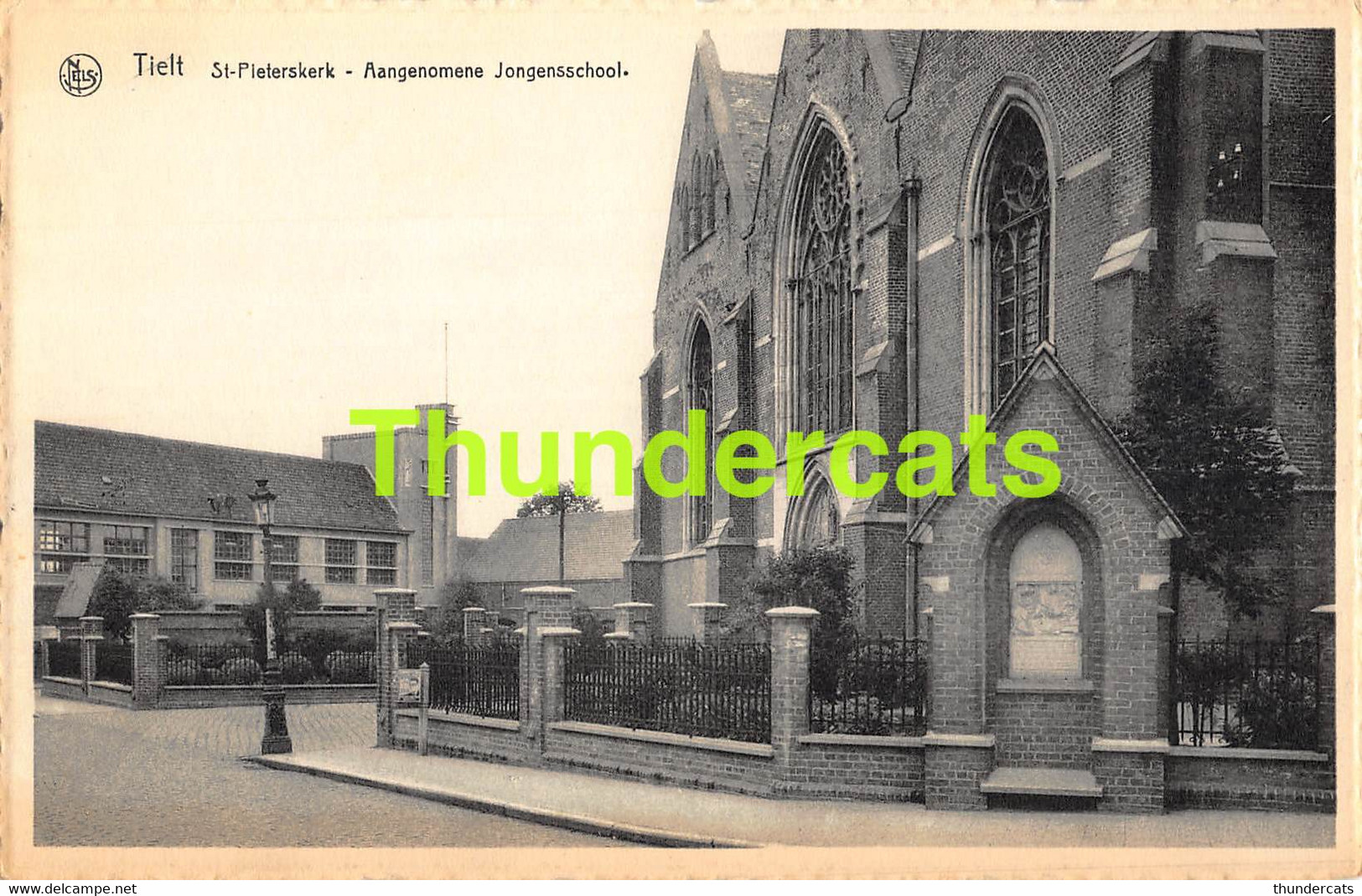 CPA TIELT THIELT ST PIETERSKERK AANGENOMENE JONGENSSCHOOL - Tielt