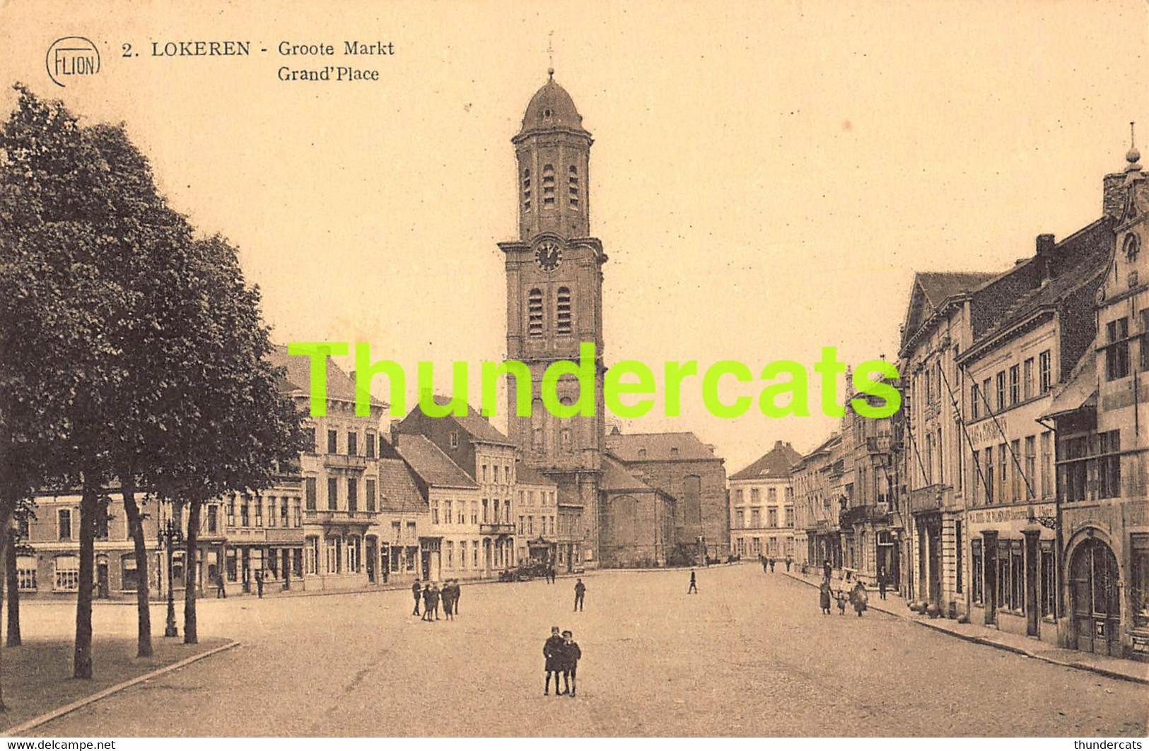 CPA LOKEREN GROOTE MARKT GRAND PLACE - Lokeren