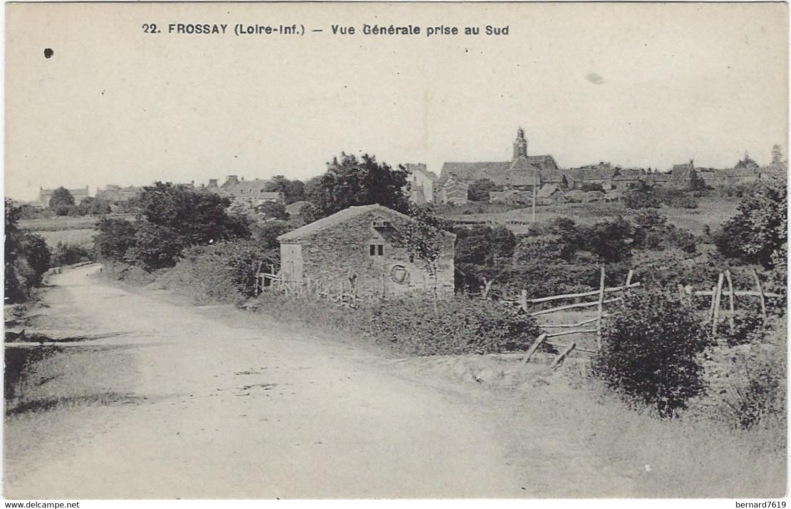 44  Frossay  -  Vue Generale Prise Au Sud - Frossay