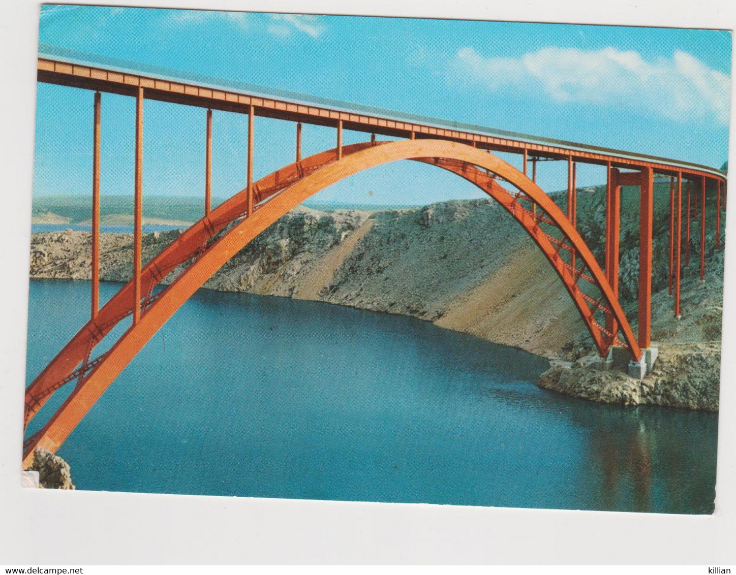 Yougoslavie Le Pont De Maslenica - Yougoslavie