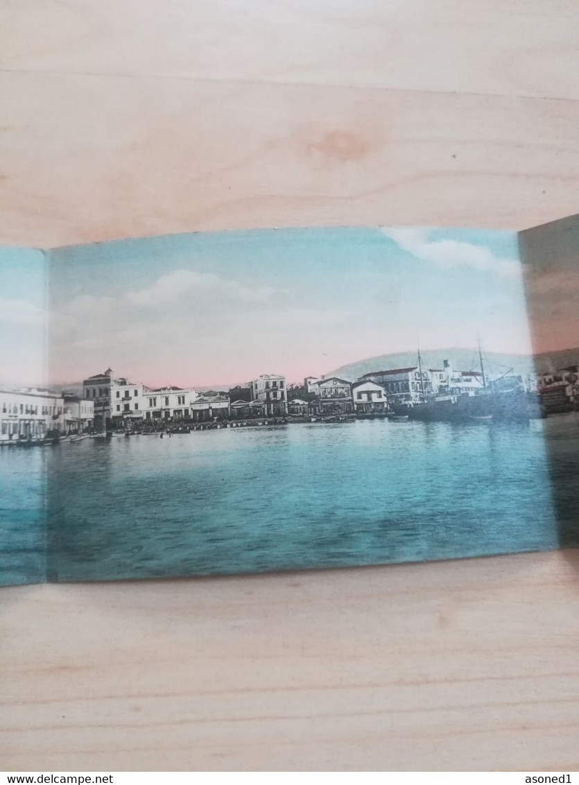 AK Smyrne - Izmir - Vierteilige Panoramakarte - Um 1910 - Turkije