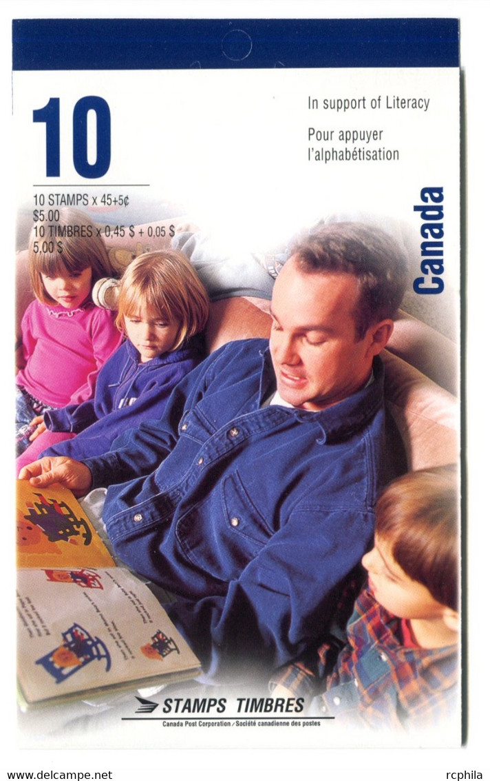 RC 20150 CANADA LITERACY ALPHABÉTISATION CARNET COMPLET BOOKLET MNH NEUF ** - Libretti Completi