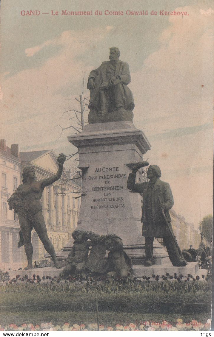 Gand - Le Monument Du Comte Oswald De Kerchove - Gent