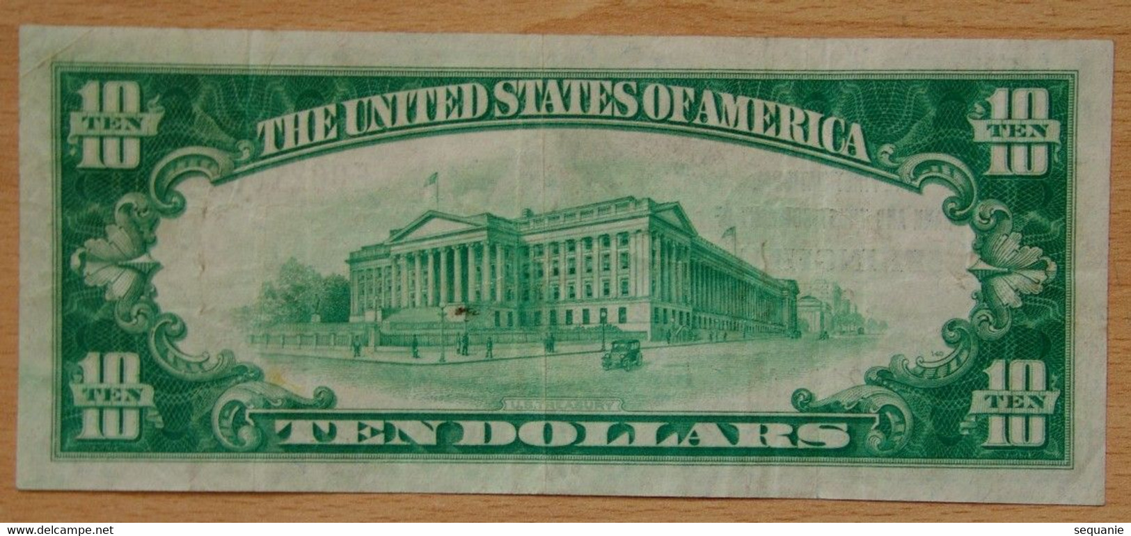 ÉTATS-UNIS D'AMÉRIQUE 10 Dollar Springfield - OHIO 1929 - Ohio