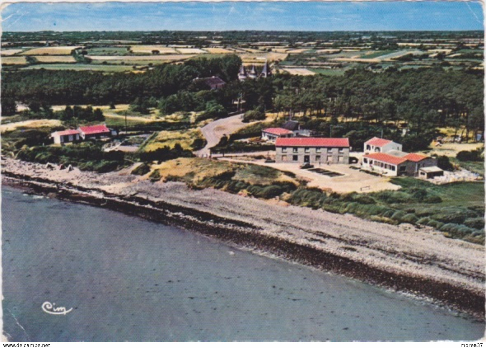 TALMONT Vue Aérienne  Auberge De La Baie - Talmont Saint Hilaire