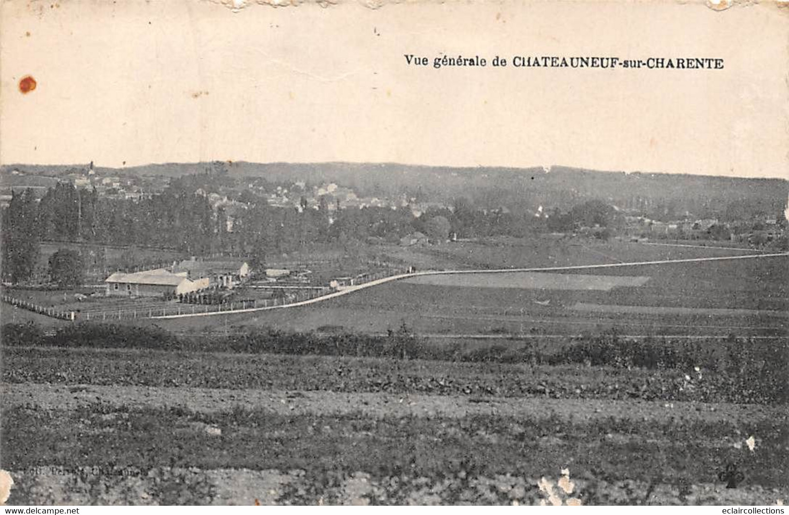 Chateauneuf Sur Charente        16         Vue Générale        (voir Scan) - Chateauneuf Sur Charente