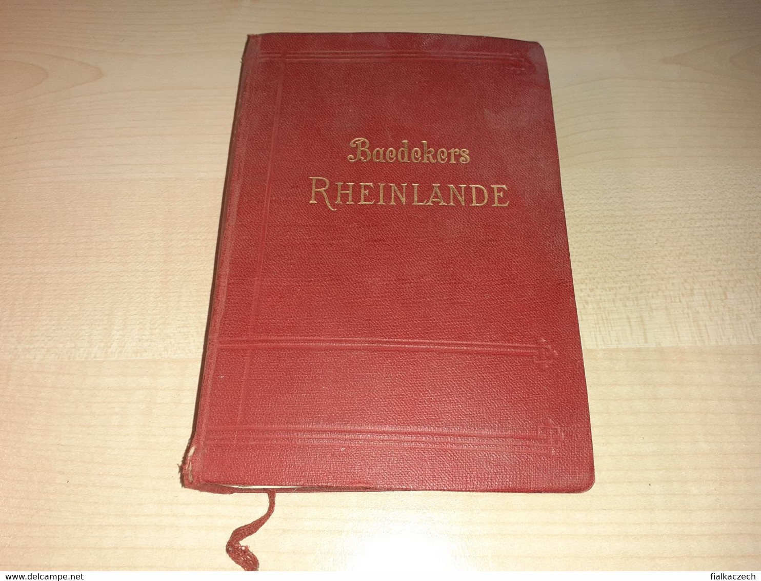 Baedekers, Rheinlande Tour Guide, 1925, Von Elsässischen Zur Holländischen Grenze + Ticket To Frankfurter Goethemuseum - Sin Clasificación