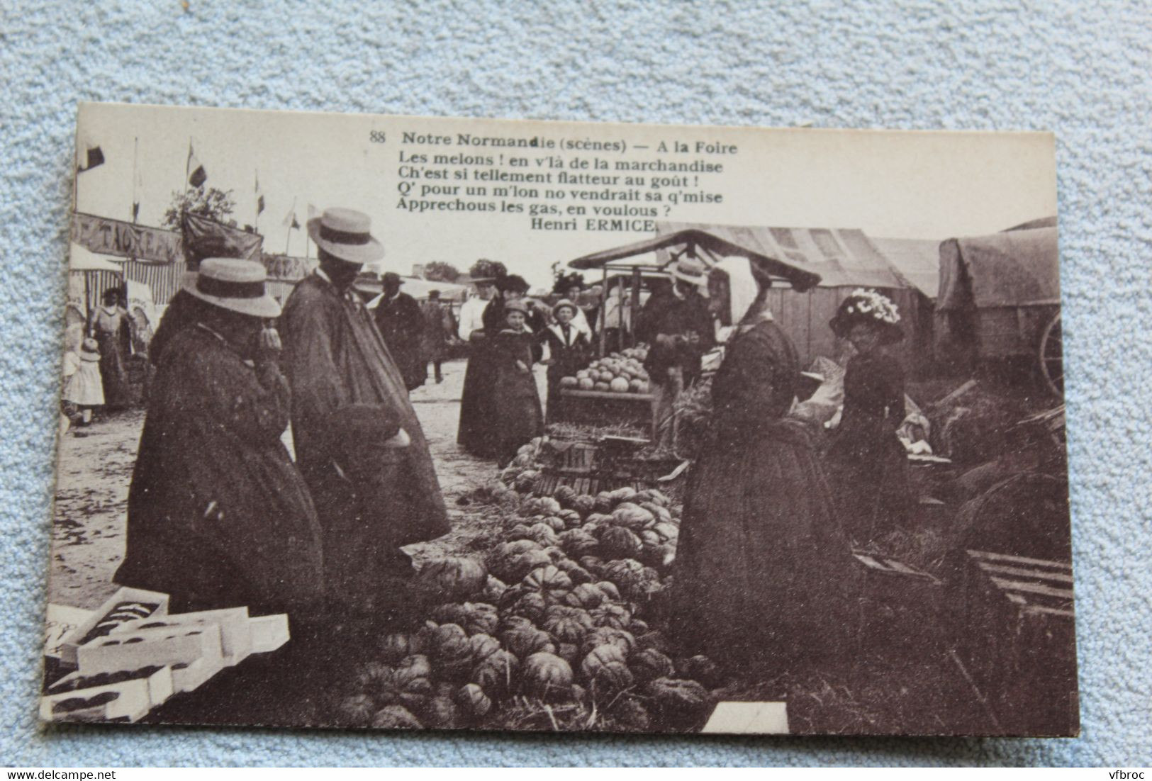 A La Foire, Les Melons, En V'la De La Marchandise, Calvados 14 - Sonstige & Ohne Zuordnung