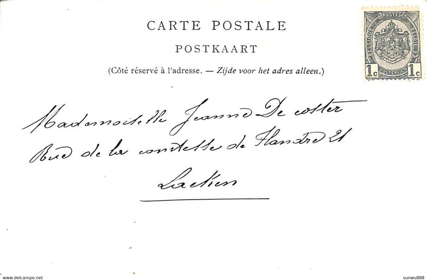 Société Belge D'Astronomie - La Lune - Cratère (précurseur 1903) - Sterrenkunde