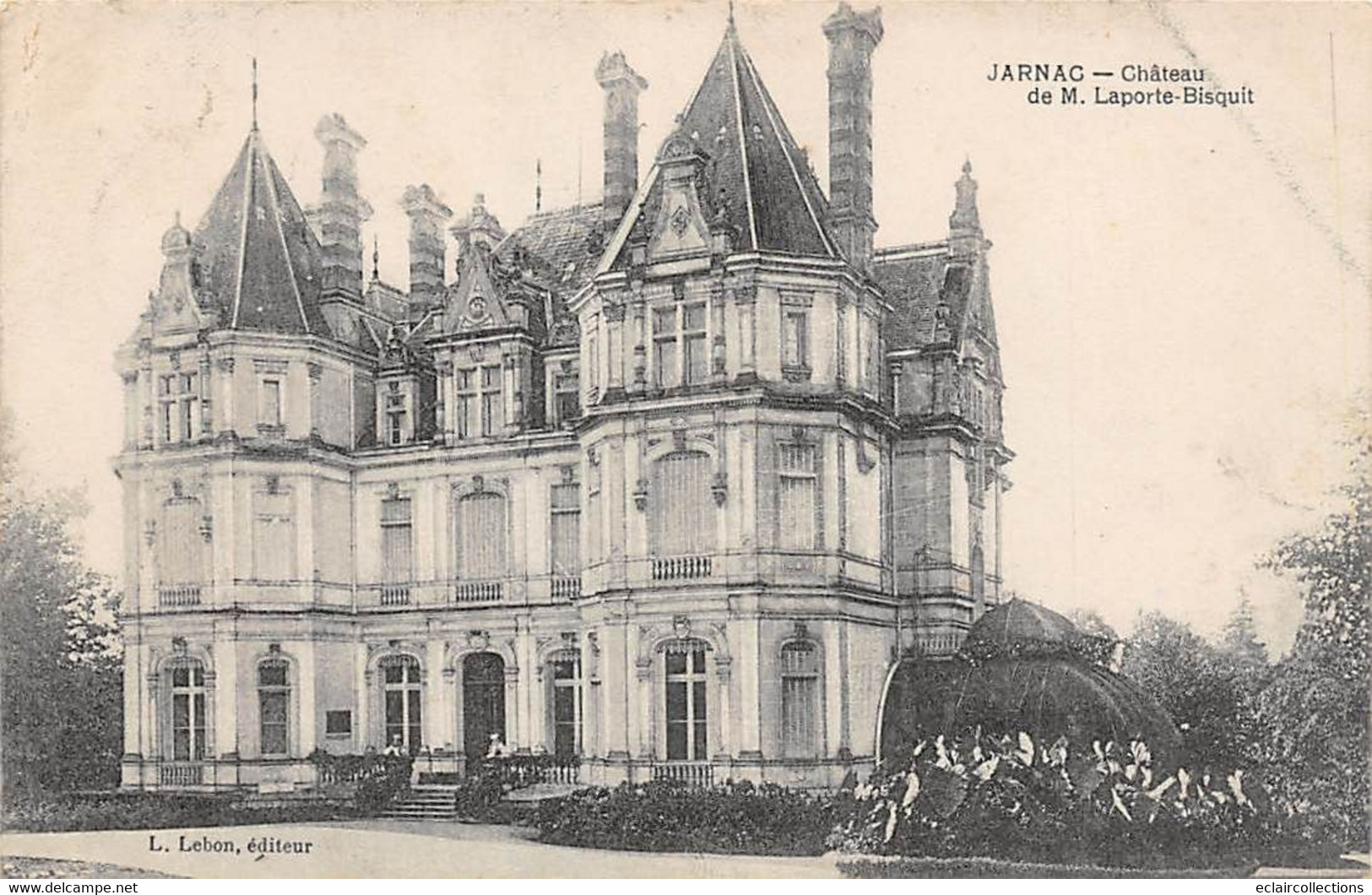 Jarnac          16        Château De M.Laporte-Bisquit          (voir Scan) - Jarnac